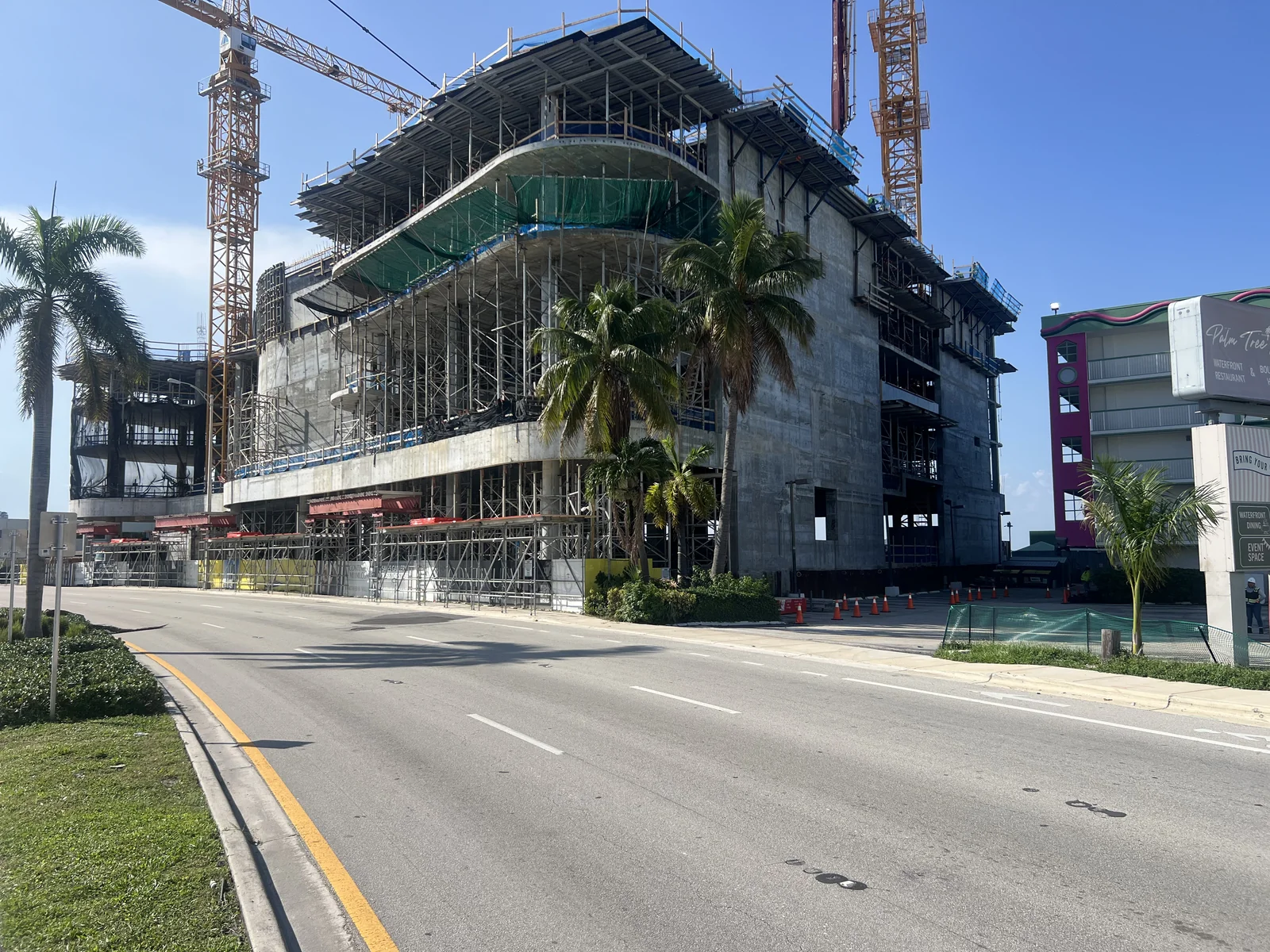 Earlier construction photograph, September 14, 2026