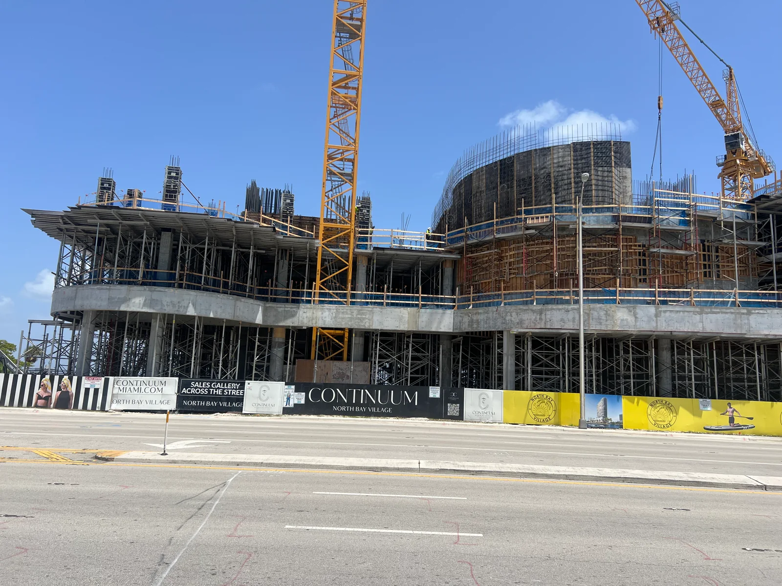 Continuum construction in North Bay Village