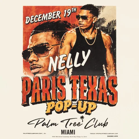 Official event poster: Nelly