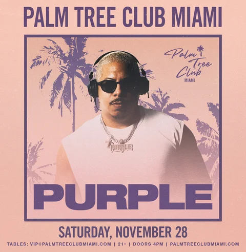 Official event poster: Purple