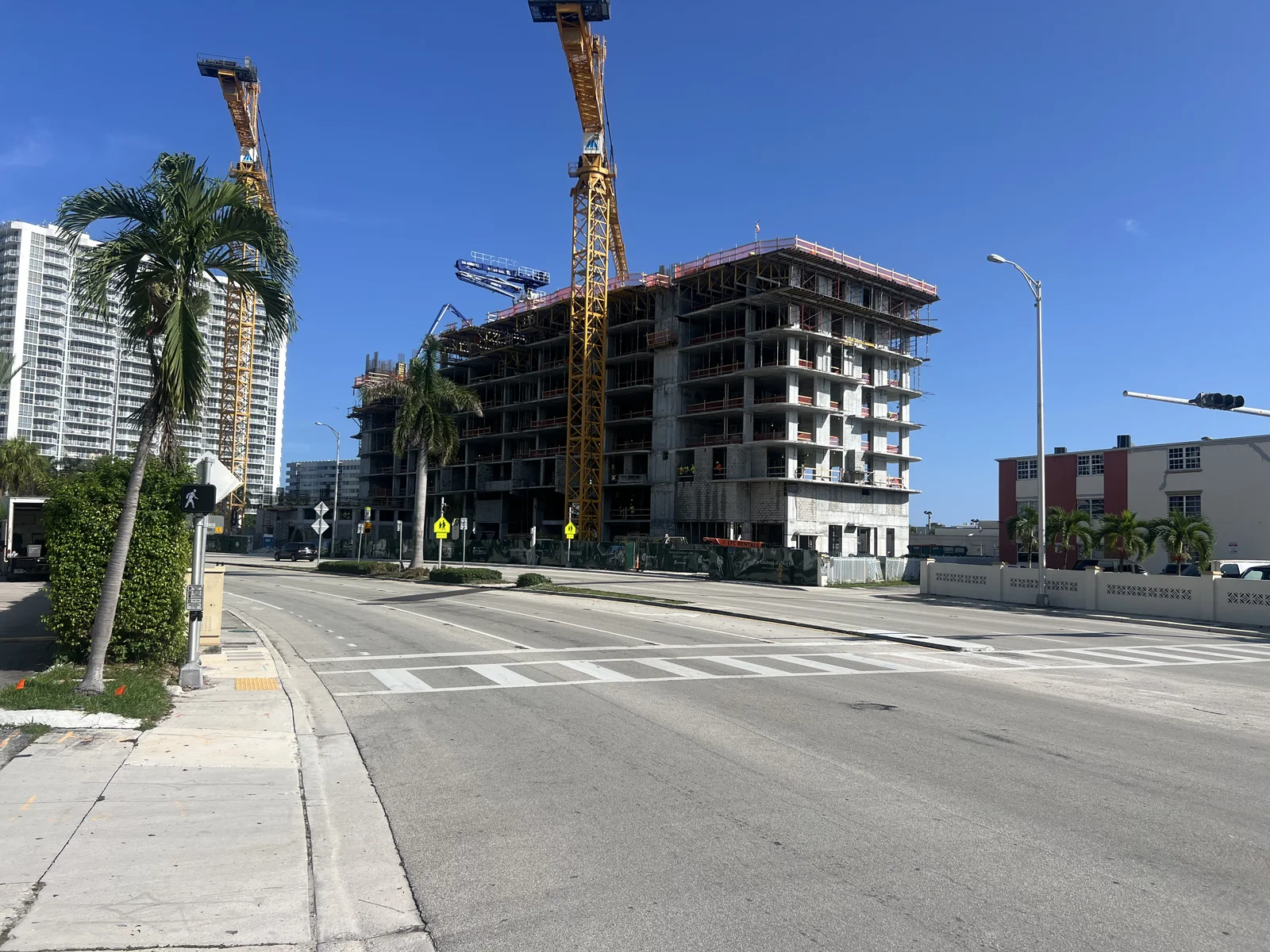 Earlier construction photograph, September 14, 2026